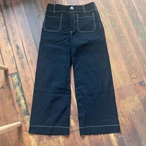 Anthropologie Maeve Colette contrast pant